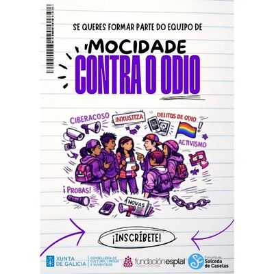 El Centro Social A Devesa acoge un programa juvenil para combatir el odio y el ciberacoso en Salceda