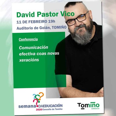 David Pastor Vico abordar� en Tomi�o c�mo conectar con infancia y adolescencia