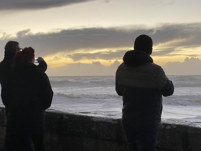 El Baixo Mi�o se prepara para la borrasca Marta tras el duro impacto del temporal Leonardo