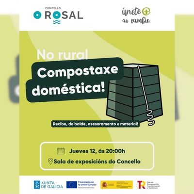 O Rosal apuesta por un modelo de residuos sostenible con el compostaje dom�stico