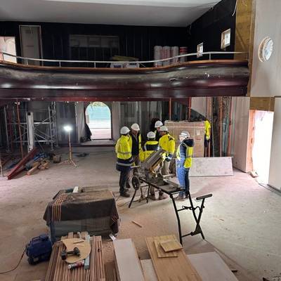 La Casa da Cultura de Tomi�o entra en su recta final para convertirse en el coraz�n cultural del municipio