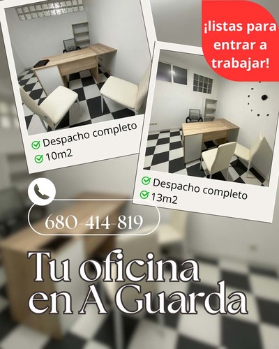 Emprender en A Guarda: disponibles dos oficinas listas para entrar en el coraz�n de la villa