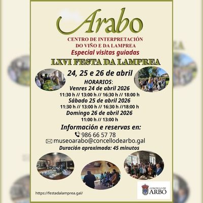 La LXVI Festa da Lamprea invita a descubrir la historia y la tradici�n de Arbo a trav�s del Museo Arabo