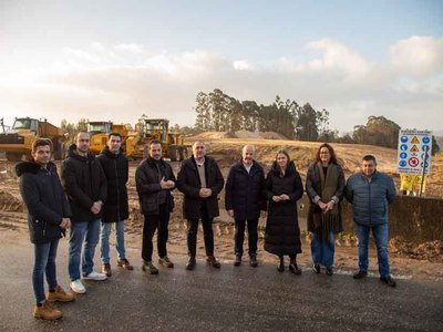 PPdeG destaca la -muy buena marcha- de la autov�a AG-42 en el Baixo Mi�o
