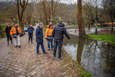 El Secretario de Estado del Ambiente de Portugal visit� Caminha para evaluar los da�os del invierno en el municipio