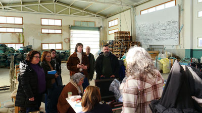 Ana Pont�n propone en A Guarda un sistema de trazabilidad para dignificar el trabajo de las redeiras