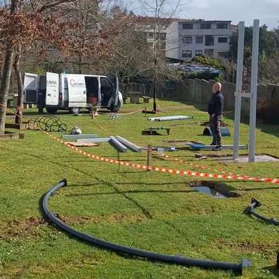 Salceda de Caselas apuesta por el ocio infantil con nuevas instalaciones en el Parque M�rtires de Sobredo