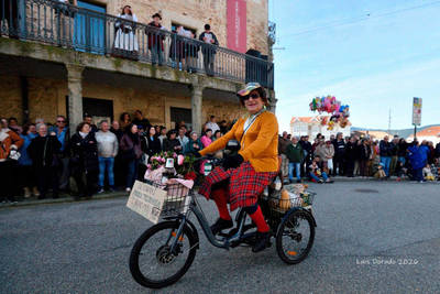 Cerca de un millar de personas celebraron el Entroido en O Rosal