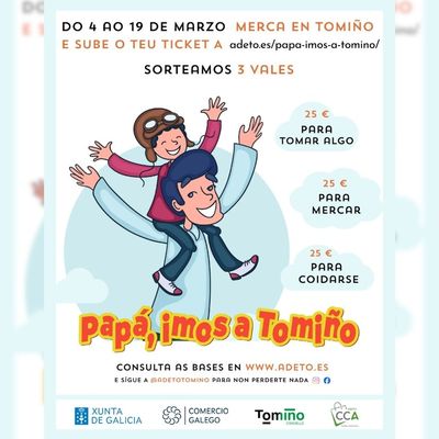 -Pap�, vamos a Tomi�o-: la campa�a que premia las compras locales por el D�a del Padre