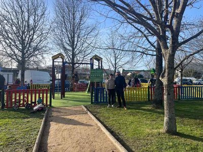 Casi 25.000 euros para modernizar el �rea infantil de P�as en O Rosal