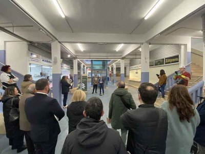 La Praza de Abastos de A Guarda se renueva con fondos de la Deputaci�n para impulsar el comercio local