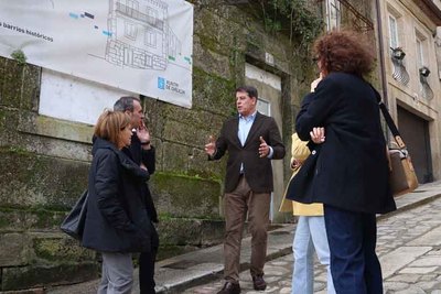 Besteiro se�ala en Tui el fracaso del Plan Rexurbe y exige a la Xunta soluciones a la crisis de vivienda