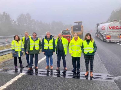 Salvaterra y As Neves se beneficiar�n de las obras de emergencia en la A-52 tras los temporales