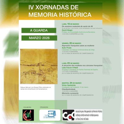 Memoria, investigaci�n y reflexi�n: A Guarda acoge las IV Jornadas de Memoria Hist�rica