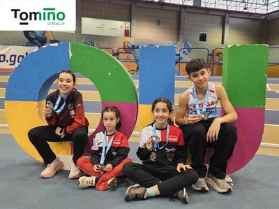 La cantera del Trega brilla en Expourense con cuatro medallas y relevo asegurado