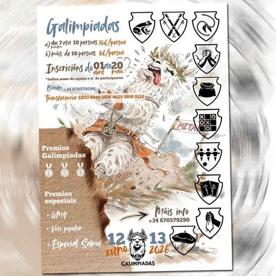 Las Galimpiadas de Caldelas regresan a Tui con su sexta edici�n cargada de deporte y fiesta