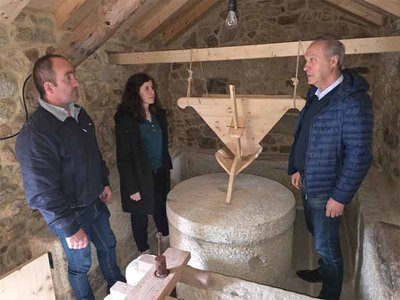 Oia recupera el mu��o de Refoxos con una inversi�n de 30.000 euros de la Xunta