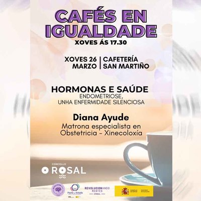 O Rosal aborda la endometriosis en un encuentro abierto con la matrona Diana Ayude
