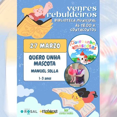 La biblioteca de O Rosal acoge un show con magia y t�teres para ni�os de 1 a 3 a�os