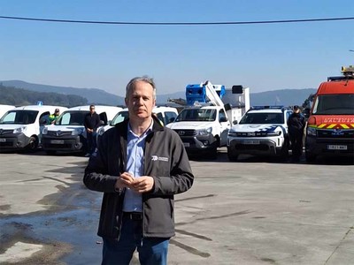 Nuevos veh�culos para Polic�a, GES y limpieza: A Guarda moderniza su parque m�vil