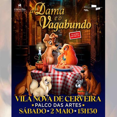 Vila Nova de Cerveira acoge el musical -La Dama y el Vagabundo- para toda la familia