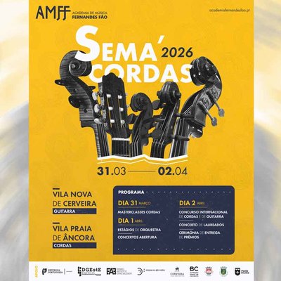 M�sica y formaci�n se dan cita en Vila Nova de Cerveira con la SemaCordas 2026