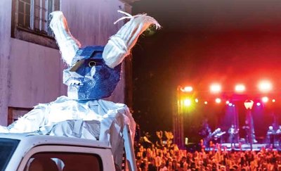 Vila Nova de Cerveira reinventa la tradici�n con -Gospel de Judas- en la Queima de Judas