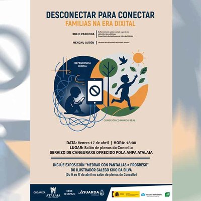 La ANPA Atalaia promueve en A Guarda una campa�a para retrasar el uso del m�vil en menores