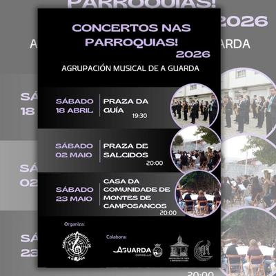La Agrupaci�n Musical de A Guarda lleva la m�sica a las parroquias con tres conciertos en primavera