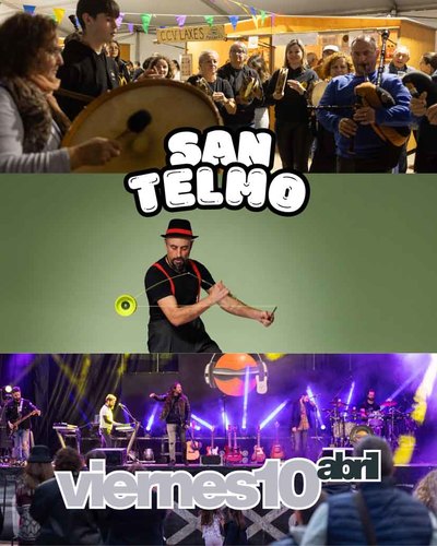 Claxxon abre las verbenas de San Telmo en Tui con m�sica, foliada y circo