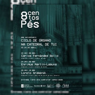 Tui conmemora los 800 a�os de su Catedral con tres conciertos de �rgano de primer nivel