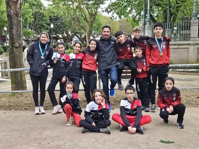 Atl�tismo Trega brilla en el Campeonato Gallego con cuatro medallas y la familia Bascoy como protagonista