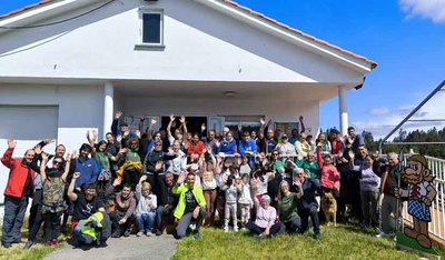 M�s de 70 personas descubren el Castro Penedos dos Mouros en una visita guiada en Salvaterra