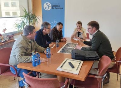 El Concello de Salceda plantea dos glorietas para mejorar la seguridad en la PO-510