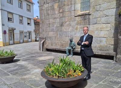 A Guarda mejora el entorno de la iglesia para recuperar accesibilidad y movilidad