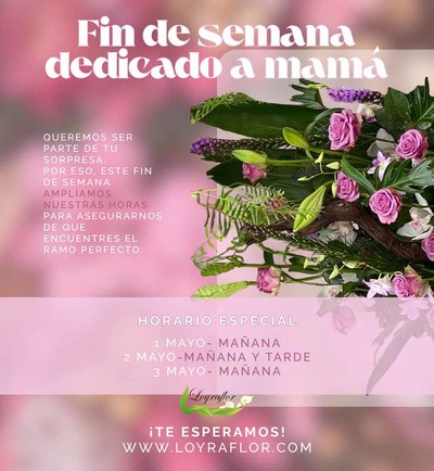 Sorprende este D�a de la Madre con los ramos exclusivos de Loyraflor