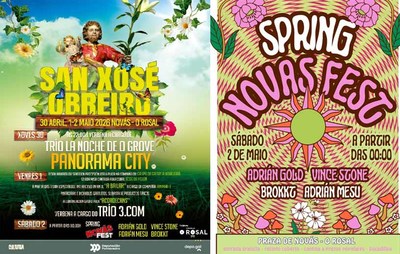 Fiestas de San Xos� en Nov�s: tres d�as de m�sica y ambiente festivo en O Rosal