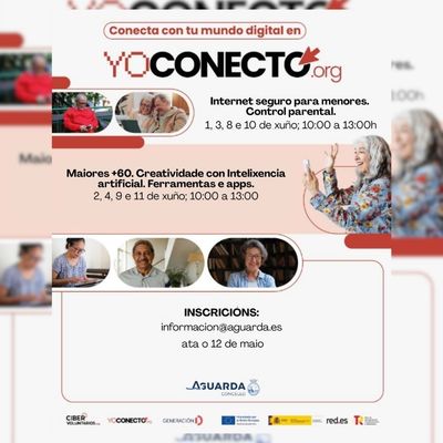 Llega a A Guarda la Fundaci�n Cibervoluntarios con dos nuevos cursos digitales