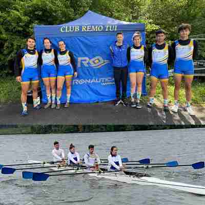 El Club Remo Tui compiti� en Legutiano en el Campeonato de Espa�a de Remo Ol�mpico
