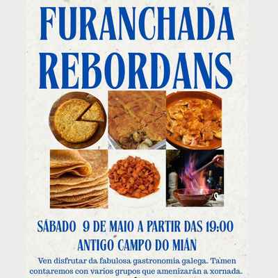 Gastronomia y musica protagonizan la Furanchada de Rebordans el 9 de mayo en Tui