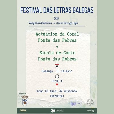 Randufe celebra el D�a de las Letras Gallegas con m�sica y cultura