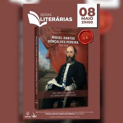Valen�a acoge una nueva sesi�n de las -Sextas Literarias- con el historiador Manuel da Silva Pereira