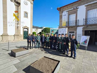 La Guardia Civil y la GNR exhiben en Cerveira sus medios de protecci�n para garantizar un Camino seguro