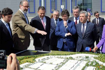 Mon�ao inaugura el Minho Park, uno de los mayores polos industriales de Portugal