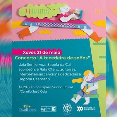 Ux�a Senlle homenaxea en Tui a Bego�a Caama�o co concerto -A tecedeira de so�os-