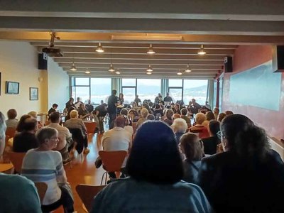 A Agrupaci�n Musical da Guarda pecha con �xito o ciclo -M�sica nas Parroquias- en Camposancos