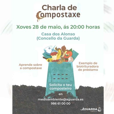 A Guarda organiza una nueva charla sobre compostaje y reciclaje de residuos org�nicos