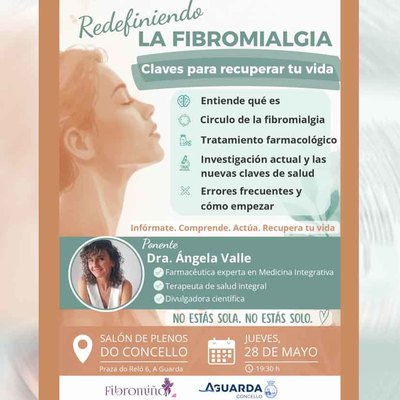 Fibromi�o organiza en A Guarda una conferencia sobre fibromialgia y salud integral