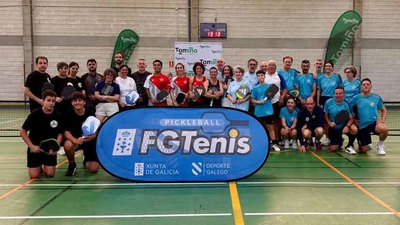 El Club Pickleball Baixo Mi�o brilla en Goi�n y se consolida en el Campeonato Gallego Absoluto
