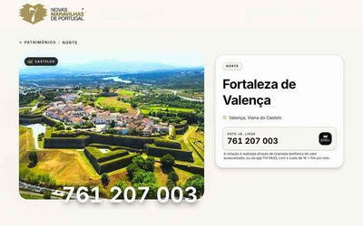 La Fortaleza de Valen�a opta a convertirse en una de las Nuevas 7 Maravillas de Portugal